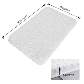 Lifewit Non-Slip Plush Bathroom Rug 32"x20"