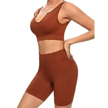 SUPJADE Women's 2 Piece Workout Set - Comfort Meets Style