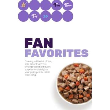 I and love and you Wet Dog Food - Baad Mooon On The Rise Variety Pack - Beef + Lamb, Grain Free, Filler Free 13oz can, 6pk