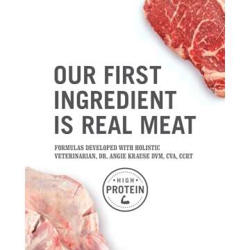 I and love and you Wet Dog Food - Baad Mooon On The Rise Variety Pack - Beef + Lamb, Grain Free, Filler Free 13oz can, 6pk