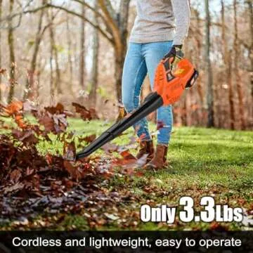 Leisch Life Cordless 21V Leaf Blower Lightweight Design