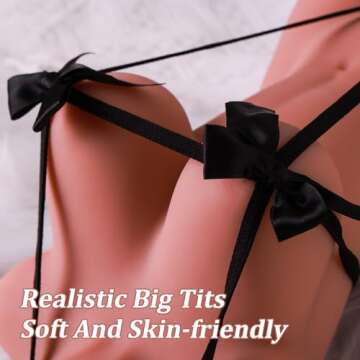 21LB Sex Doll for Men Male Masturbator Realistic Big Boobs Vaginal & Anal Sex 3 in 1 Lifelike Sexy F...