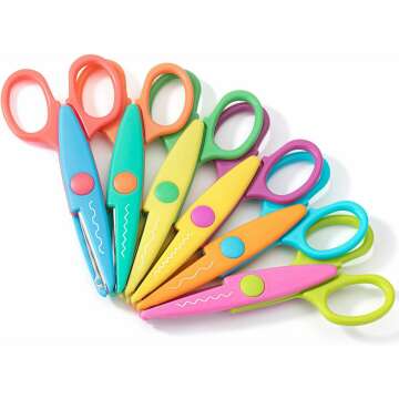 Craft Decorative Edge Scissors Set - 6 Pack