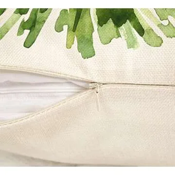 4TH Emotion Watercolor Christmas Tree Pillow Cover - 18"