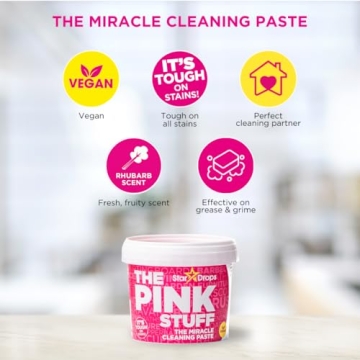 Stardrops Pink Stuff Cleaning Bundle - Miracle Paste Spray Cream