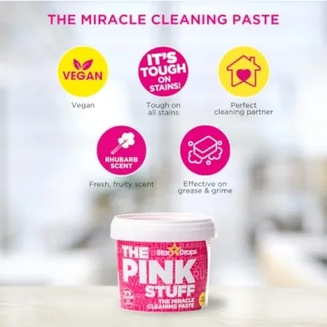 Stardrops Pink Stuff Cleaning Bundle - Miracle Paste Spray Cream