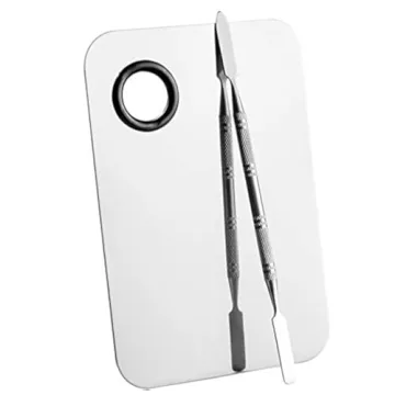 Sinen Professional Stainless Steel Makeup Palette for Blending & Mixing