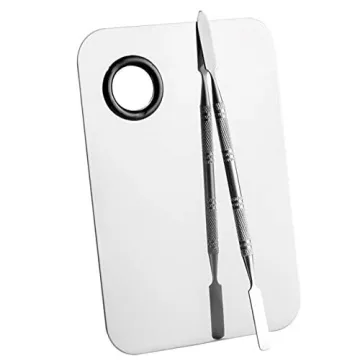 Sinen Makeup Palette - Stainless Steel Cosmetic Mixing Tool