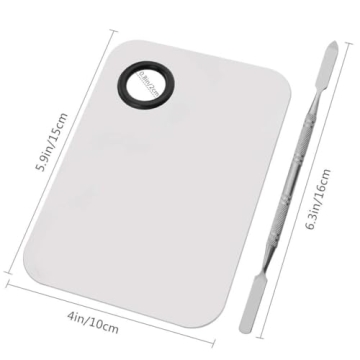 Sinen Makeup Palette - Stainless Steel Cosmetic Mixing Tool