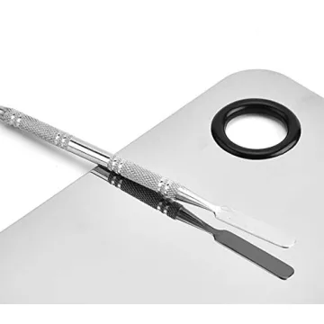 Sinen Makeup Palette - Stainless Steel Cosmetic Mixing Tool