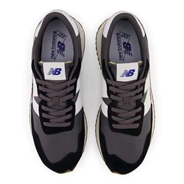 New Balance Men's 237 V1 Sneaker, Black/Magnet/Gum, 14