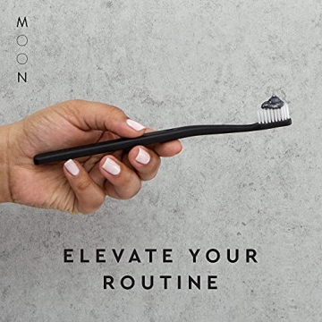 MOON Soft Bristle Toothbrushes Vegan Cruelty-Free 2 Pack
