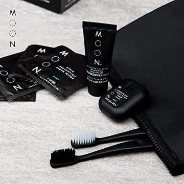 MOON Soft Bristle Toothbrushes Vegan Cruelty-Free 2 Pack