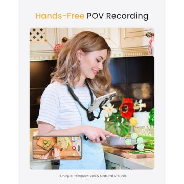 Neck Phone Holder for Hands-Free Video Filming