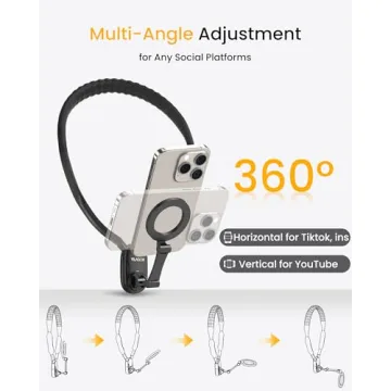 Neck Phone Holder for Hands-Free Video Filming