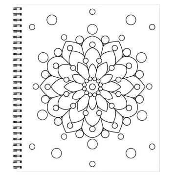 Large Print Easy Color & Frame - Mindfulness (Stress Free Coloring Book)