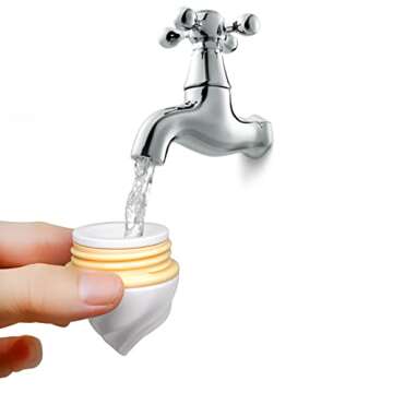 Smily Mia Freezer Teether for Babies 12-18Months,Freezable Ice Cream Toy for 6-12Months Babies,Cold Water Soother for 3-6Months for Teething Pian Relief,Cream White