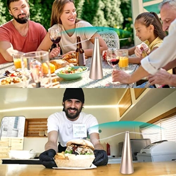 PIAOPIAONIU 3 PCS Fly Fan for Outdoor Dining