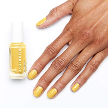 essie Quick Dry Vegan Nail Polish in Bright Yellow Sh00k