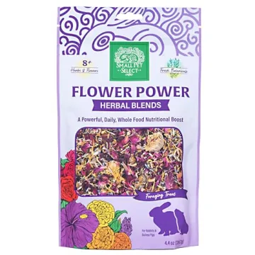 Flower Power Herbal Blend for Happy Guinea Pigs