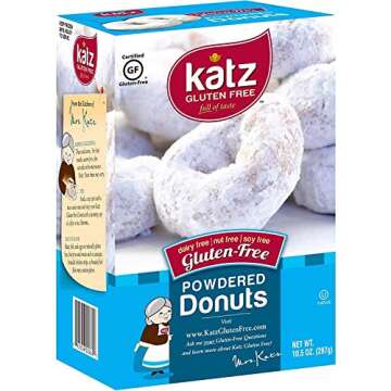 Katz Gluten Free Snacks Top 4 Donut Flavors | Gluten Free, Dairy Free, Soy Free, Nut Free | Powdered...