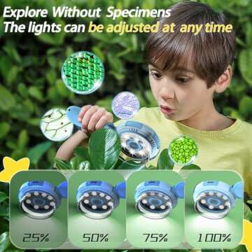 Top Mini Microscope for Kids - STEM Fun Ages 3-10