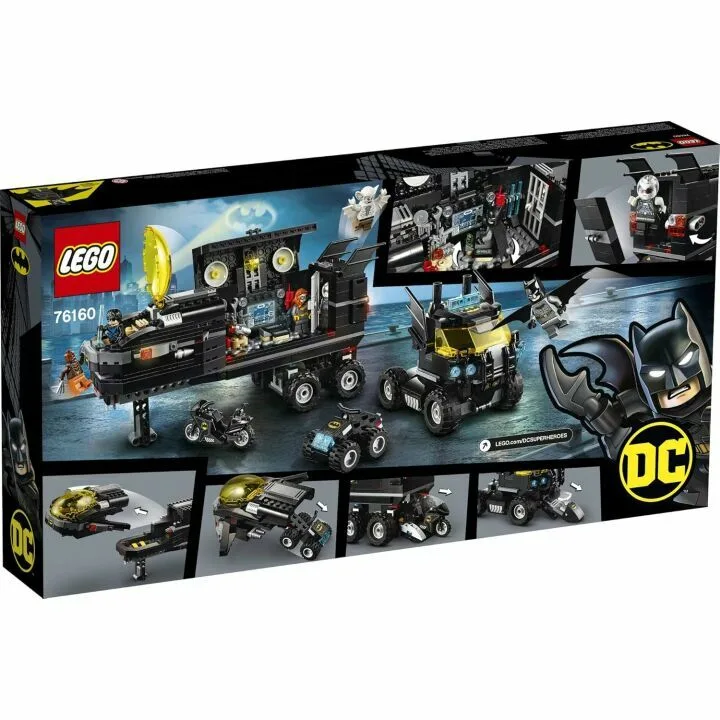LEGO DC Mobile Bat Base 76160 – Gotham City Adventure Set