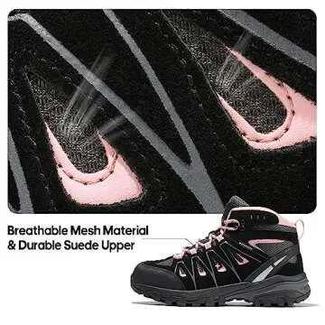 NORTIV 8 Women's Waterproof Hiking Boots for Outdoor Adventures