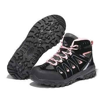 NORTIV 8 Women's Waterproof Hiking Boots for Outdoor Adventures