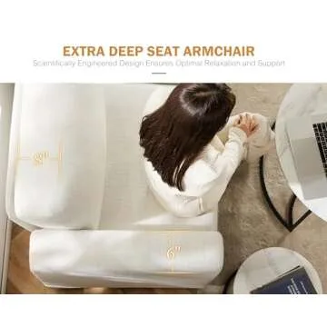 ABCASA Modular Loveseat with Storage for All Spaces