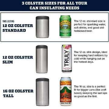 YETI Rambler 12 oz. Colster Can Insulator for Standard Size Cans, Camp Green (NO CAN INSERT)