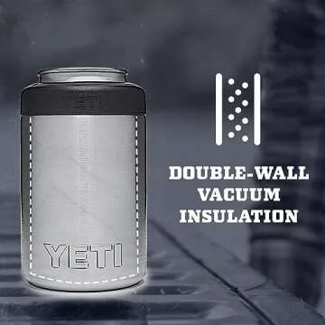 YETI Rambler 12 oz. Colster Can Insulator for Standard Size Cans, Camp Green (NO CAN INSERT)
