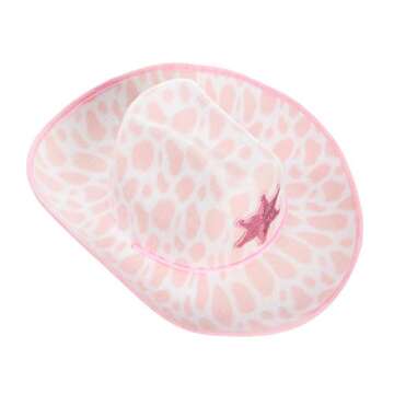 Kids Cow Print Cowboy Hat - 2 Pack Costume Fun