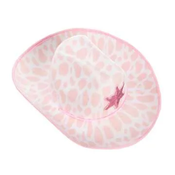 Kids Cow Print Cowboy Hat - 2 Pack Costume Fun