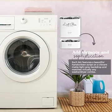 Magnetic Lint Bin Laundry Room Trash Can Dryer Sheet Holder Pods Container Dryer Vent Cleaner Kit - Laundry Room Organization Storage Bin Laundry Room Decor Accessories Farmhouse Laundry Basket