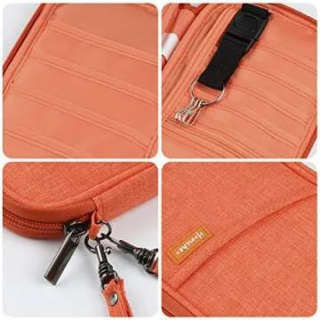 RFID Blocking Passport Wallet for Families on the Go