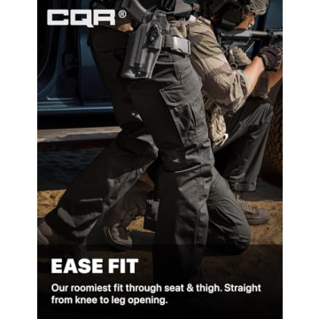 Durable CQR Men's Tactical Pants for All Adventures