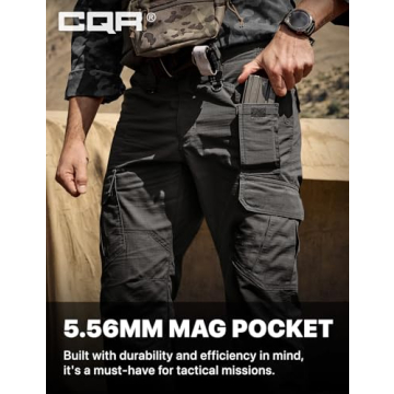 Durable CQR Men's Tactical Pants for All Adventures