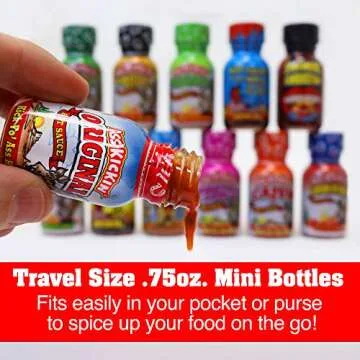 Hot Sauce Challenge Gift Set - 12 Unique Flavors Await You!