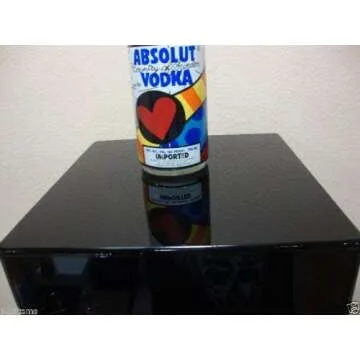 305Displays Acrylic Art Sculpture Stand Pedestal Display Black 12" x 12" x 19"h