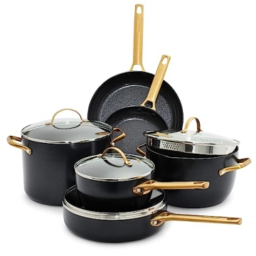 GreenPan 10 Piece Healthy Ceramic Nonstick Cookware Set