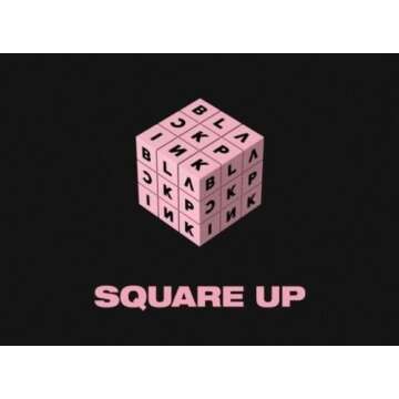 BLACKPINK - [Square Up] 1st Mini Album Pink Ver CD+Booklet+PhotoCard+SelfieCard+Lenticular Lyrics+Po...