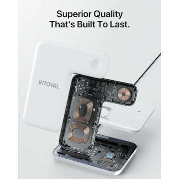 3-in-1 Wireless Charger for iPhone, iWatch, AirPods