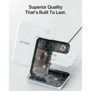 3-in-1 Wireless Charger for iPhone, iWatch, AirPods