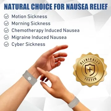 Hionfurt Motion Sickness Bands for Quick Nausea Relief