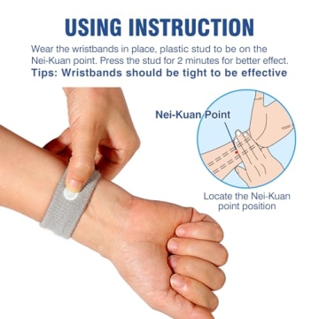Hionfurt Motion Sickness Bands for Quick Nausea Relief