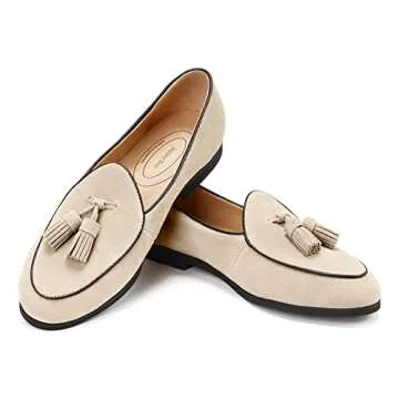 Elegant Journey West Suede Loafer for Women Slip-On Shoes