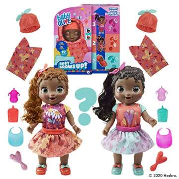 Baby Alive Baby Grows Up (Sweet) - Sweet Blossom or Lovely Rosie, Growing and Talking Baby Doll, Toy...