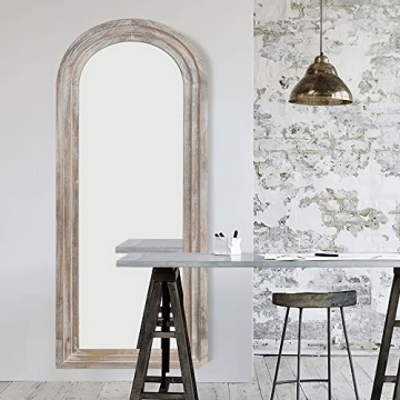 Trvone Arched Full Length Mirror - Rustic Elegance in Style