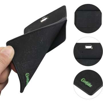 Geekidoc Cork Pocket Protector for Men - 2 Pack